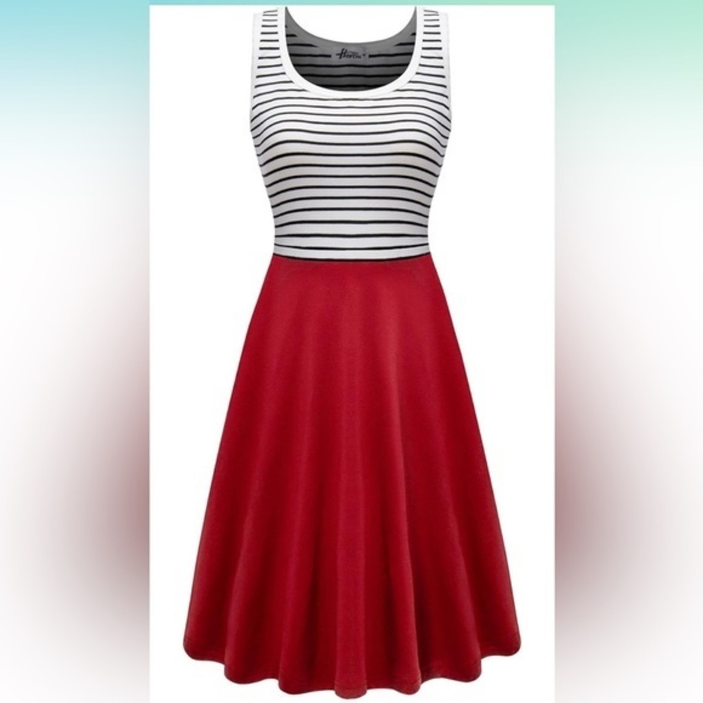 Herou || NWOT Sleeveless Casual Cotton Tank Dress (S)